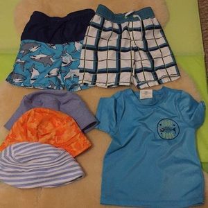 Boys beach attire size 18-24 months. Bundle price!
